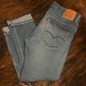 Levi's Women's Blue Straight Jeans